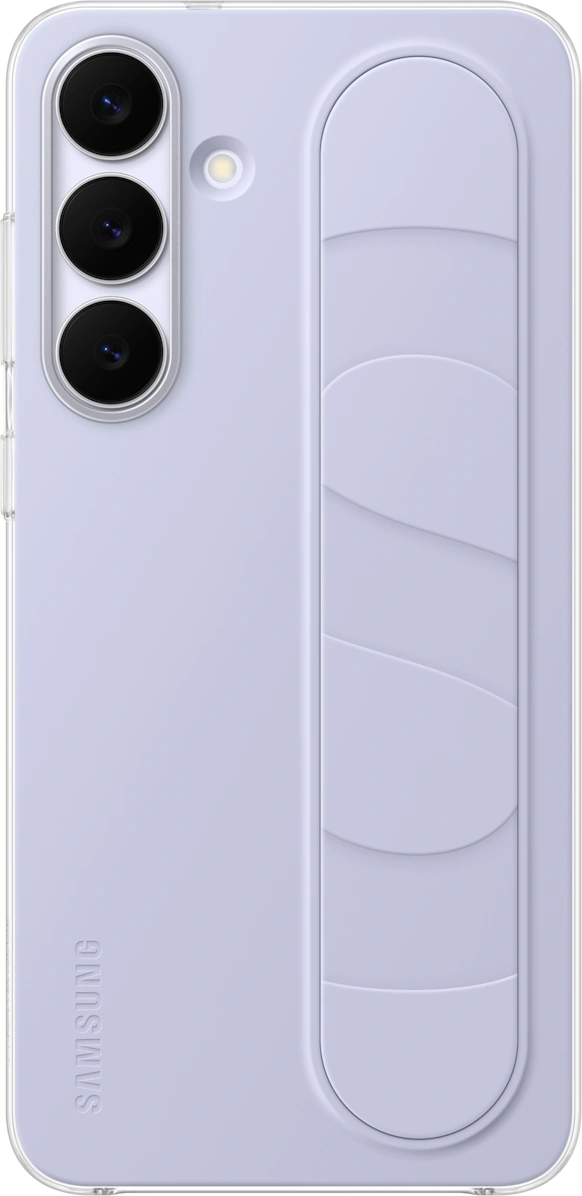 Чехол (клип-кейс) Samsung для Samsung Galaxy S25 FE Grip Case голубой (EF-GS731CLEGRU)