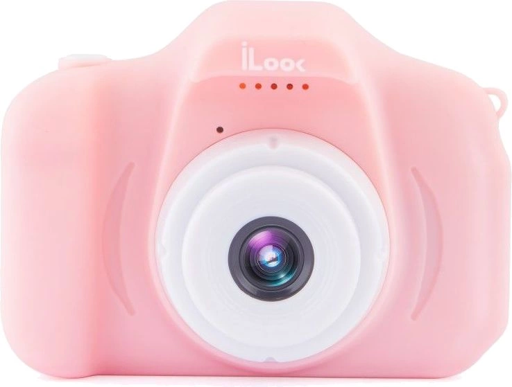 Фотоаппарат Rekam iLook K330i розовый 20Mpix 2" 720p microSDHC CMOS/Li-Ion