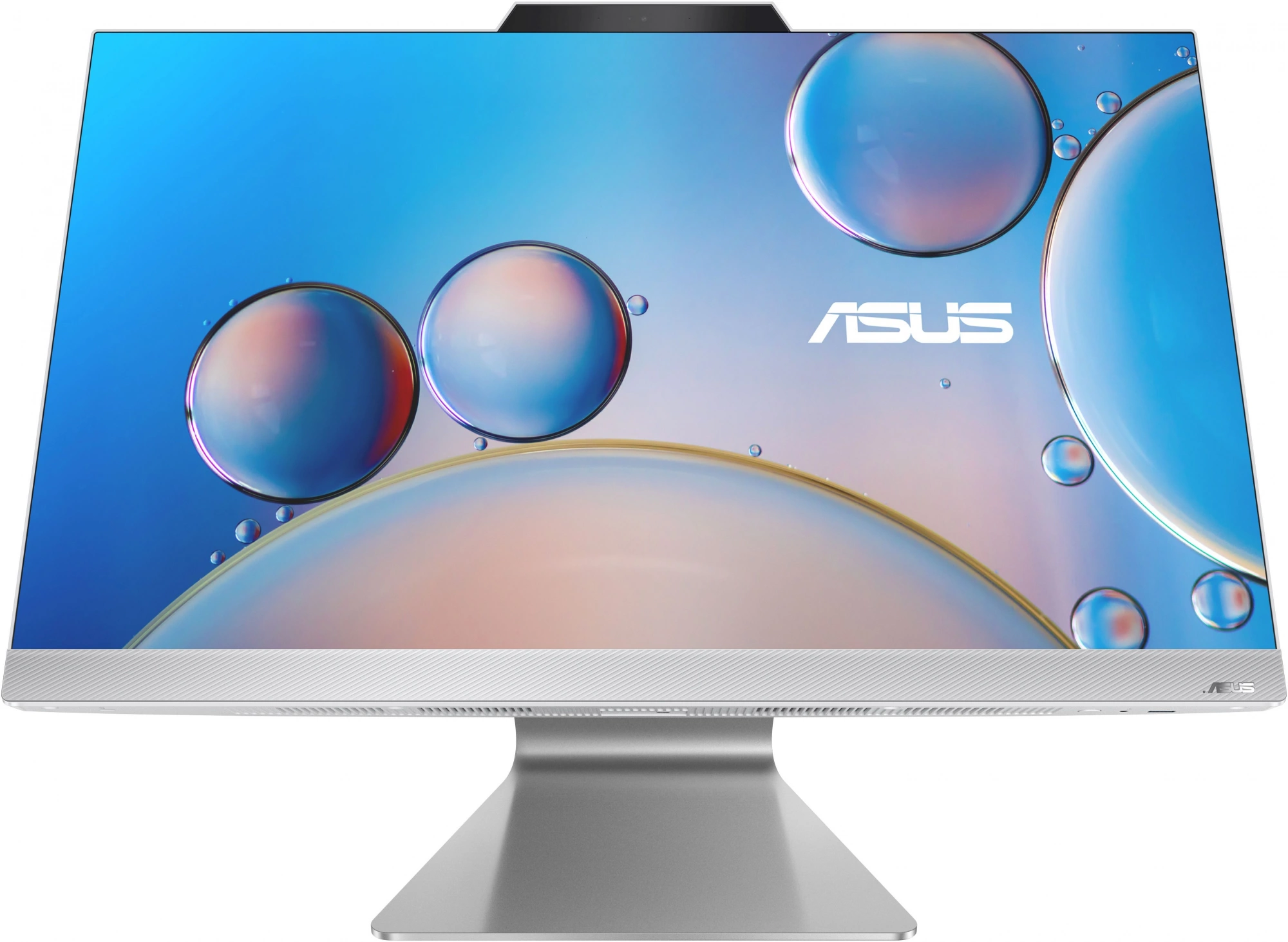 Моноблок Asus F3702WFA-WPE0040 27" Full HD Ryzen 5 7520U (2.8) 8Gb SSD512Gb RGr CR без ОС GbitEth WiFi BT 90W клавиатура мышь Cam белый 1920x1080