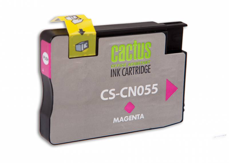 Картридж струйный Cactus CS-CN055 №933XL пурпурный (14мл) для HP DJ 6600 с чипом