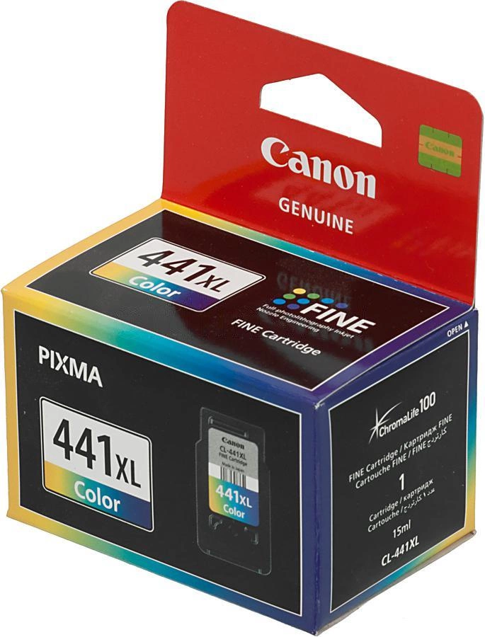 Картридж струйный Canon CL-441XL 5220B001 многоцветный печ.гол.в компл. для Canon MG2140/3140