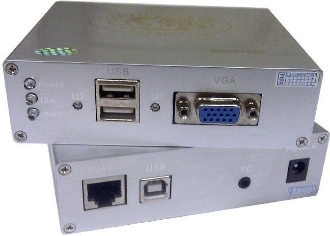 Переключатель KVM Osnovo TA-VKM/3+RA-VKM/3 1xPC port