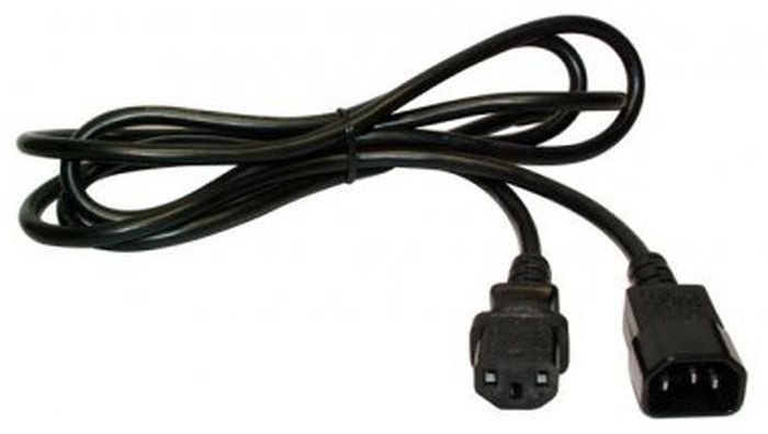 Шнур питания Lanmaster LAN-PP13/14-10-BK C13-С14 проводник.:3x0.75мм2 10м 220В 10А черный