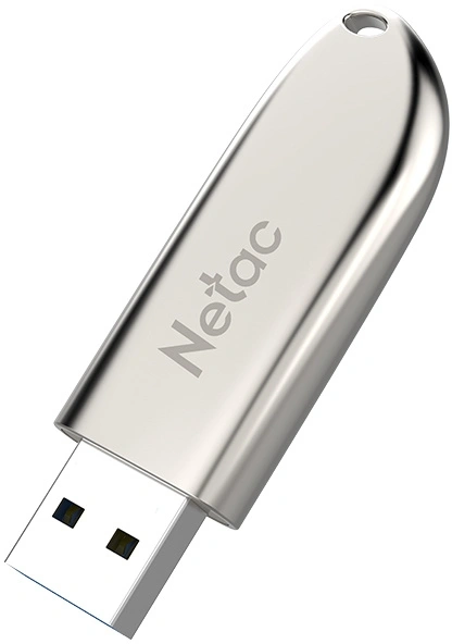 Флеш Диск Netac 64GB U352 NT03U352N-064G-32PN USB3.0 серебристый