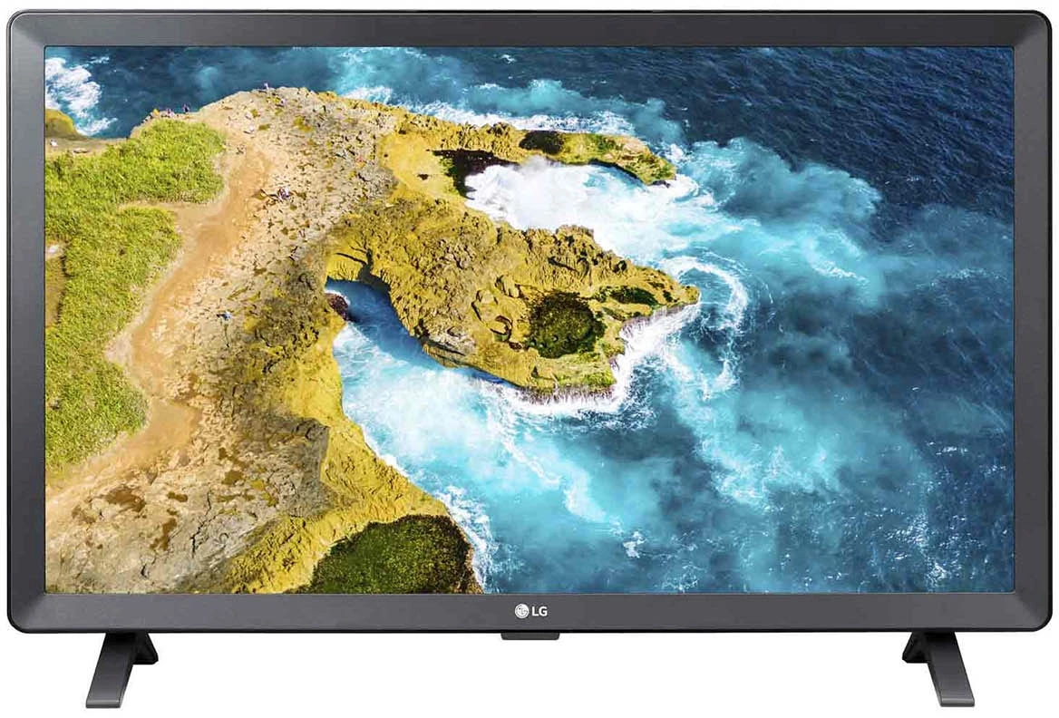 Телевизор LED LG 24" 24TQ520S-PZ.ARUZ серый HD 50Hz DVB-T DVB-T2 DVB-C USB WiFi Smart TV