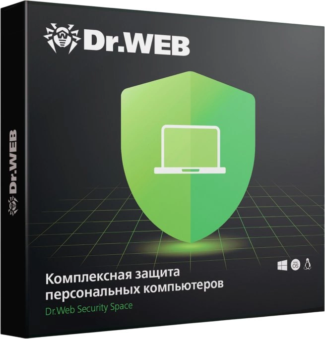 Программное Обеспечение DR.Web Security Space 1 ПК / 1 год (BHW-B-12M-1-A3)