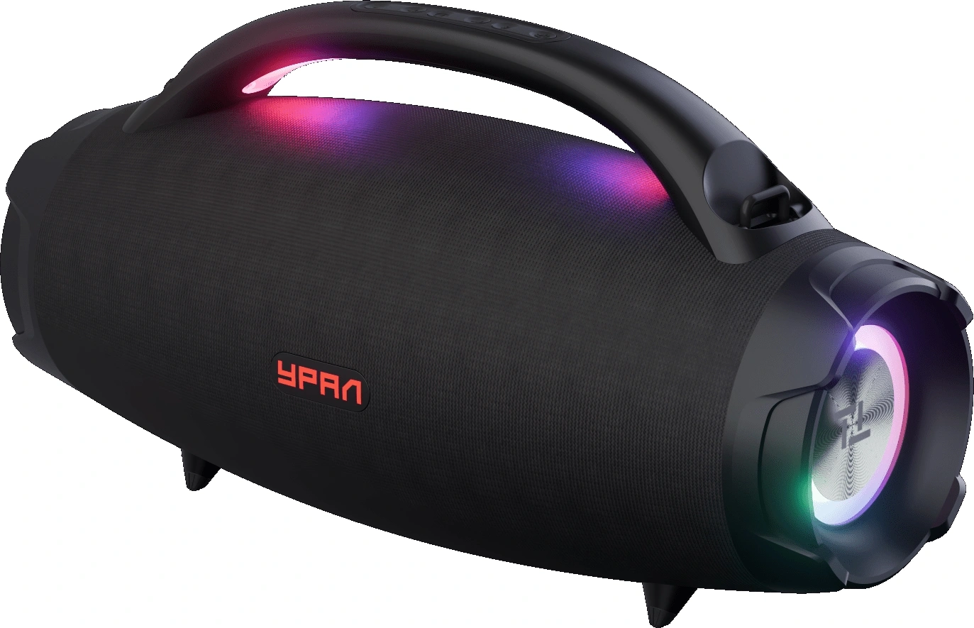 Колонка порт. Ural Урал ТТ М6+ черный/черный 110W 1.1 BT/3.5Jack/USB-C 10м 8000mAh (ФР-00003974)