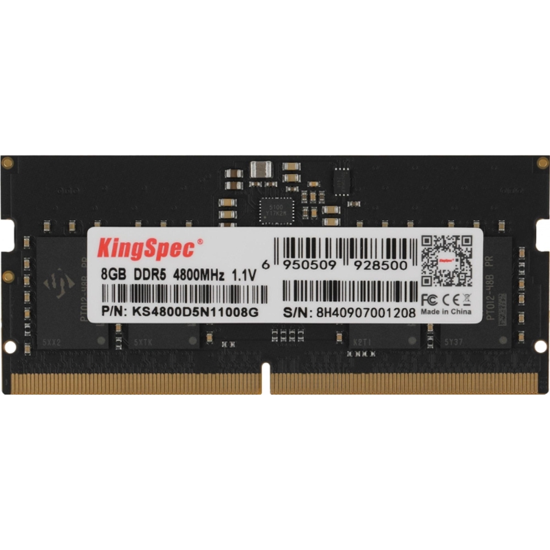SHENZHEN KINGSPEC ELECTRONICS TECHNOLOGY CO LTD KS4800D5N11008G