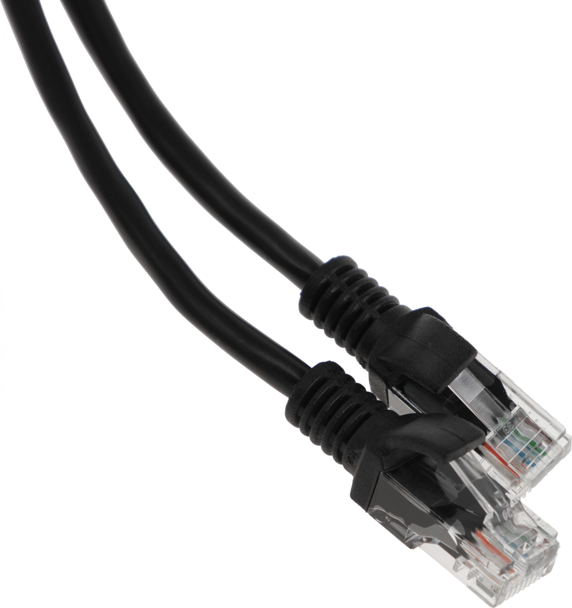 Патч-корд Premier PP12-2M/BK 1000Гбит/с UTP 4 пары cat.5E CCA molded 2м черный RJ-45 (m)-RJ-45 (m)