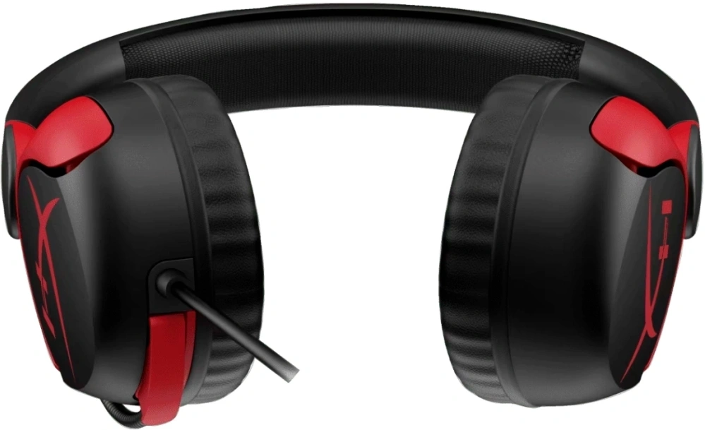 Наушники с микрофоном HyperX Cloud Mini черный/красный накладные оголовье (7G8F4AA)