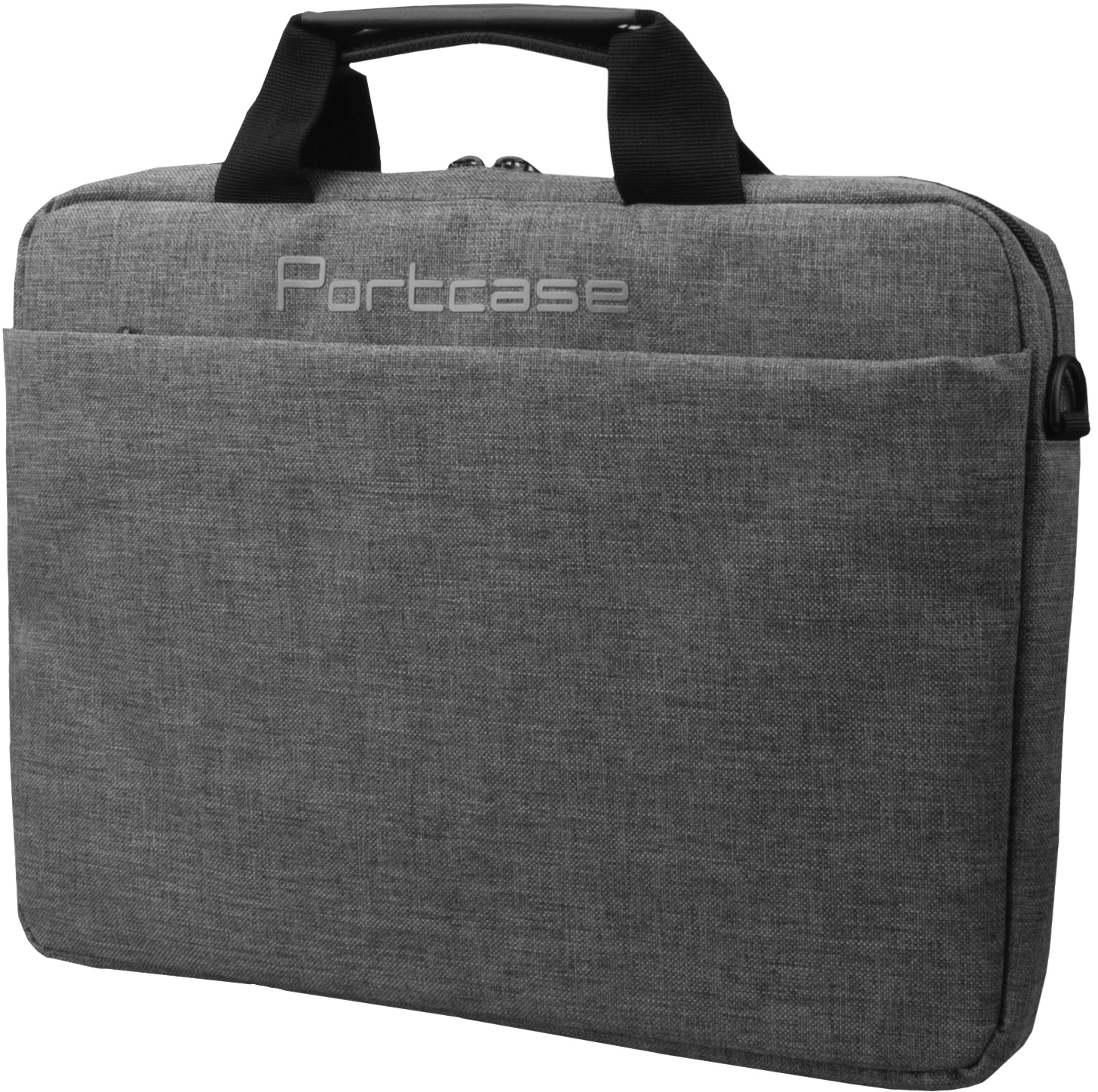 Сумка для ноутбука 14" Portcase AKCB-164GREY серый полиэстер
