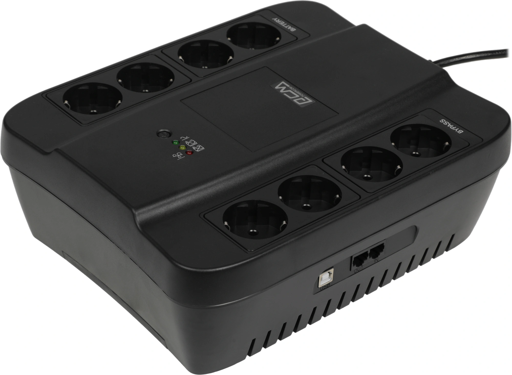 Источник бесперебойного питания Powercom Spider SPD-1000U 550Вт 1000ВА черный