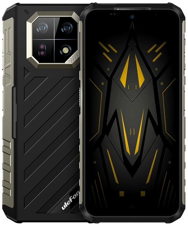 Смартфон Ulefone Armor 22 256Gb 8Gb черный моноблок 3G 4G 2Sim 6.58" 1080x2408 Android 13 64Mpix 802.11 a/b/g/n/ac NFC GPS Protect FM microSD max512Gb