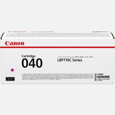 Картридж лазерный Canon 040M 0456C001 пурпурный бар.в компл. (5400стр.) для Canon LBP-710/712