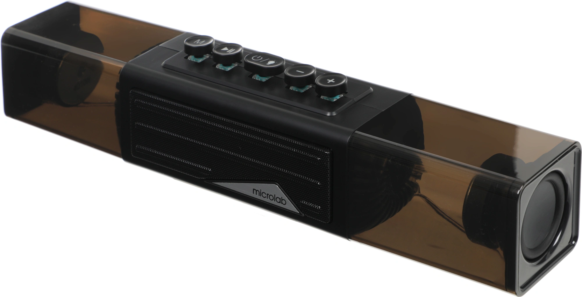 Колонка порт. Microlab MS213B черный/черный 20W 1.0 BT 10м 4000mAh (без.бат)