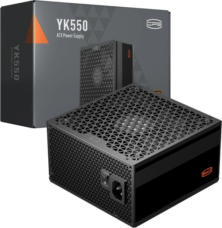 Блок питания PcCooler ATX 550W P5-YK550-B1F 80+ bronze (20+4pin) APFC 135mm fan 6xSATA RTL