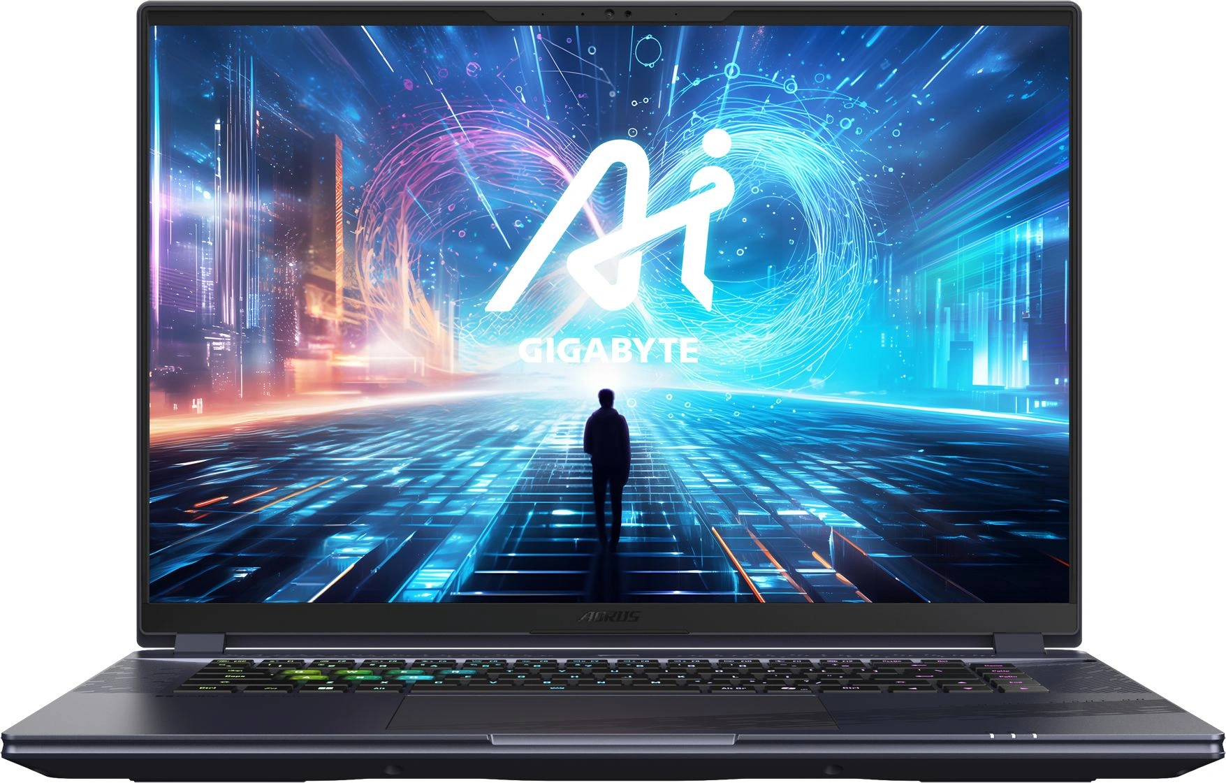 Ноутбук Gigabyte Aorus 16X Core i7 13650HX 32Gb SSD1Tb NVIDIA GeForce RTX4070 8Gb 16" IPS QHD+ (2560x1600) FreeDOS grey WiFi BT Cam (9SG-43KZC64SD)