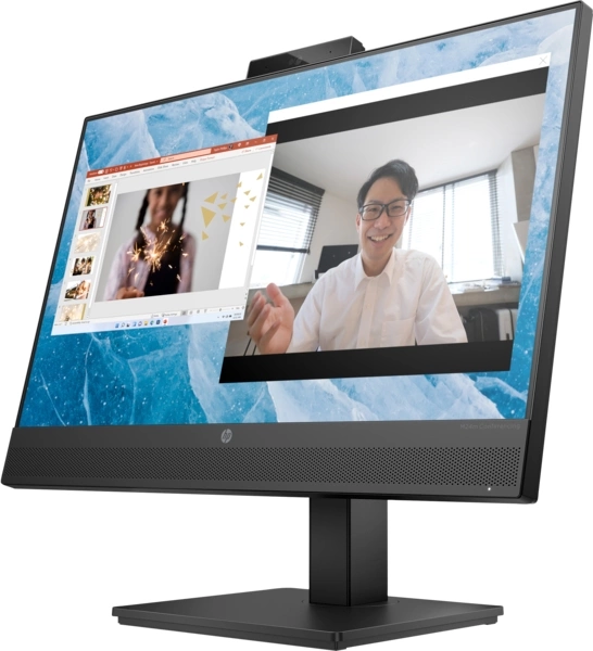 Монитор HP 23.8" M24m серебристый IPS 16:9 HDMI M/M Cam матовая HAS Piv 300cd 178гр/178гр 1920x1080 75Hz DP FHD USB 6.3кг
