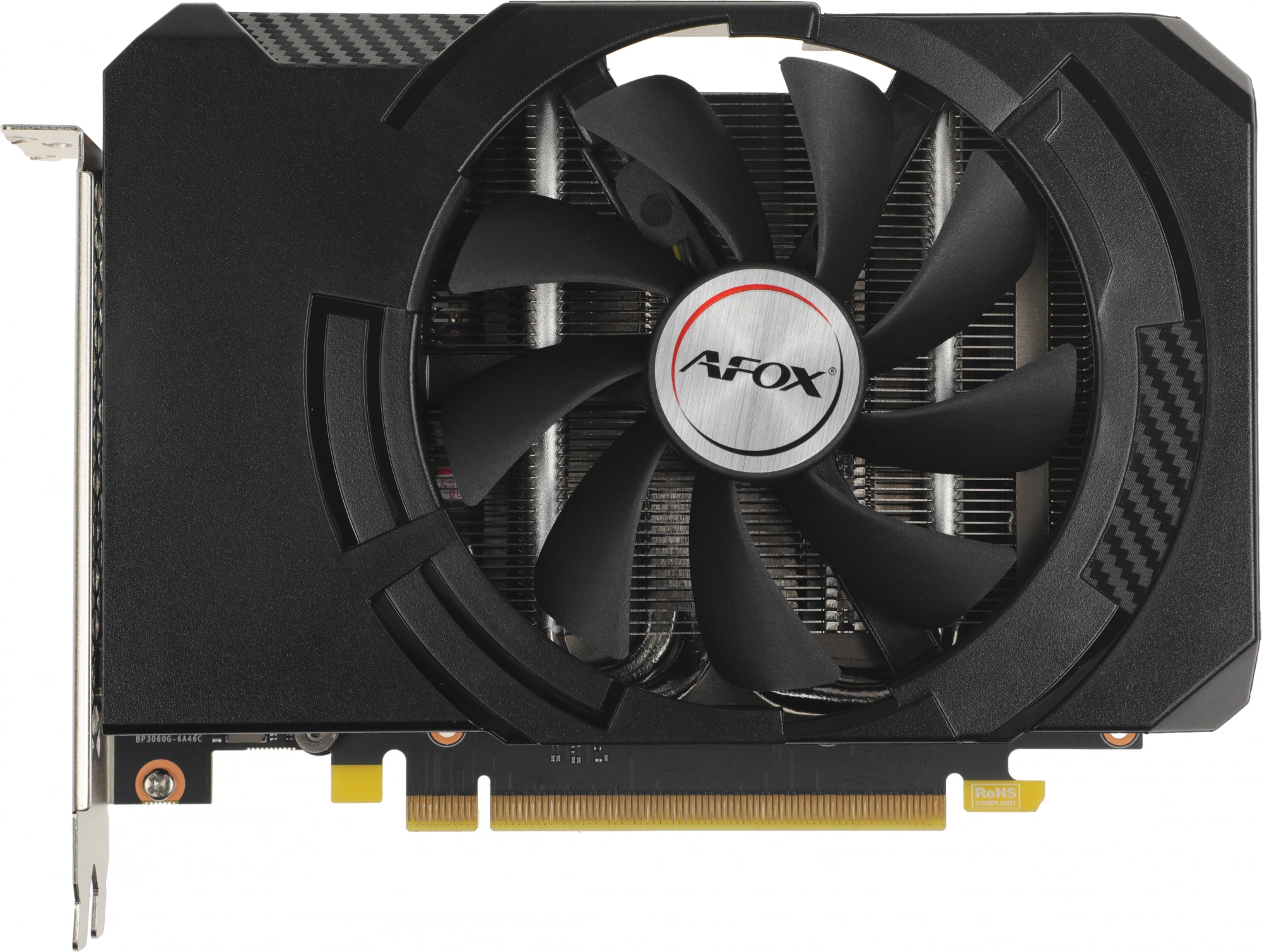 Видеокарта Afox PCI-E 4.0 AF3060-12GD6H4-V3 NVIDIA GeForce RTX 3060 12Gb 192bit GDDR6 1350/15000 HDMIx1 DPx3 HDCP Ret