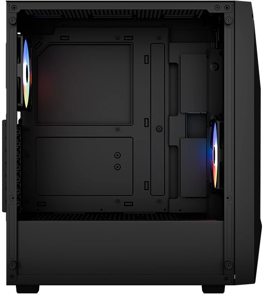 Корпус Aerocool Player-G-BK-v1 черный без БП ATX 2xUSB2.0 1xUSB3.0 audio bott PSU