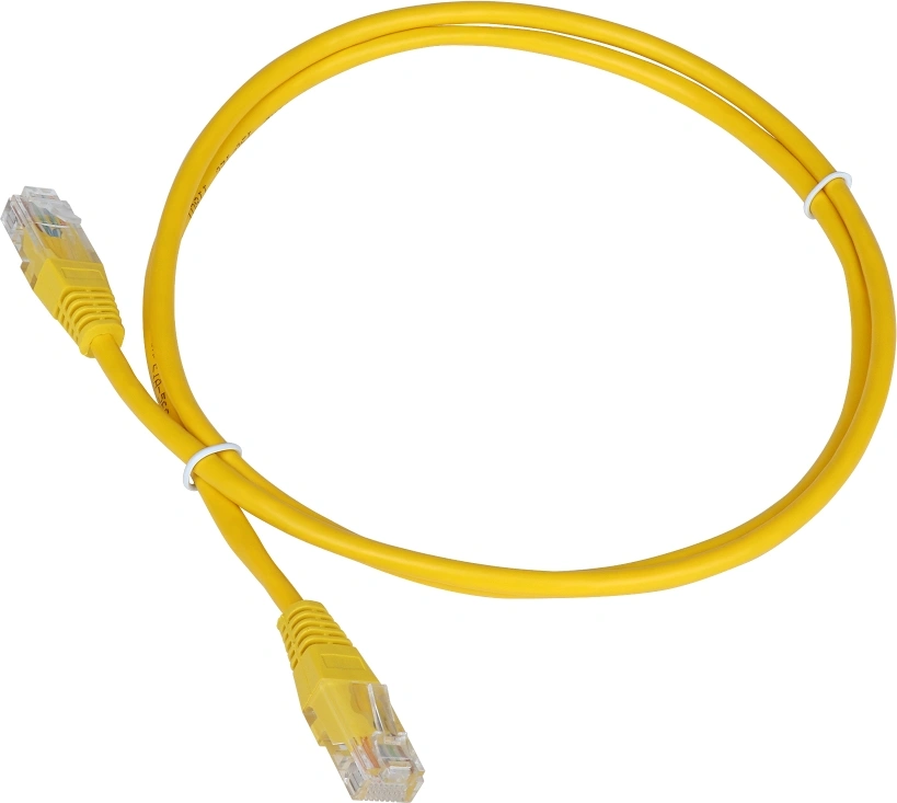 Патч-корд Lanmaster TWT-45-45-7.0-YL UTP RJ-45 вил.-вилка RJ-45 кат.5E 7м желтый ПВХ