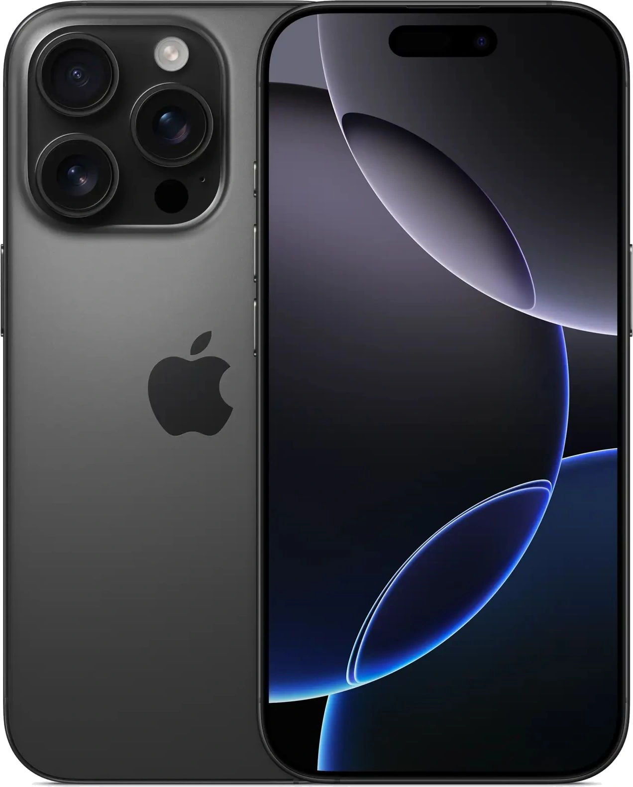 Смартфон Apple A3293 iPhone 16 Pro 256Gb черный титан моноблок 3G 4G 1Sim 6.3" 1206x2622 iOS 18 48Mpix 802.11 a/b/g/n/ac/ax/be NFC GPS Protect