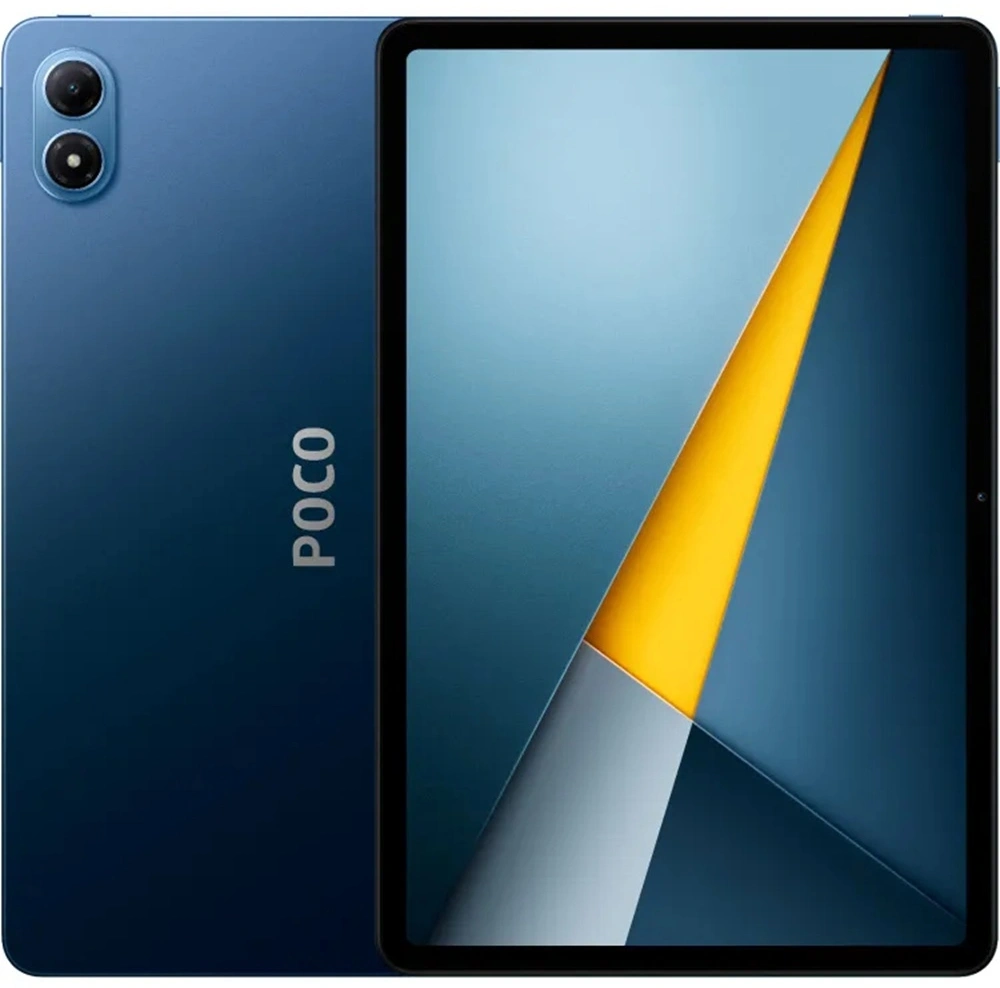 Планшет Xiaomi Poco Pad M1 7s Gen 4 (2.7) 8C RAM8Gb ROM256Gb 12.1" IPS 2560x1600 Android 15 синий 8Mpix 8Mpix BT WiFi microSD 2Tb 12000mAh 1992hrs