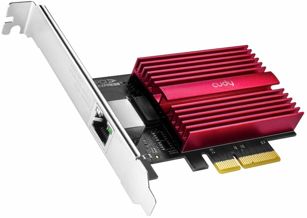 Сетевая карта 10G Ethernet Cudy PE10G PCI Express x4 (упак.:1шт)