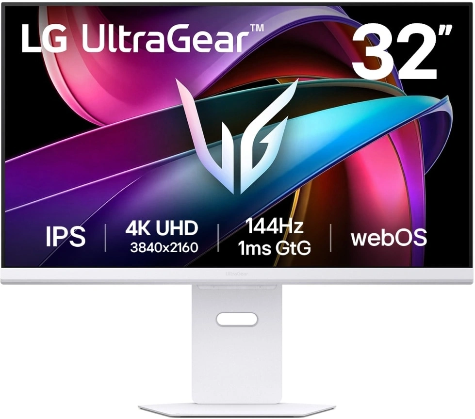 Монитор LG 31.5" UltraGear 32G810SA-W белый IPS LED 16:9 HDMI M/M матовая HAS Piv 400cd 178гр/178гр 3840x2160 144Hz G-Sync FreeSync Premium DP Quad 4K (2160p) USB 10.5кг