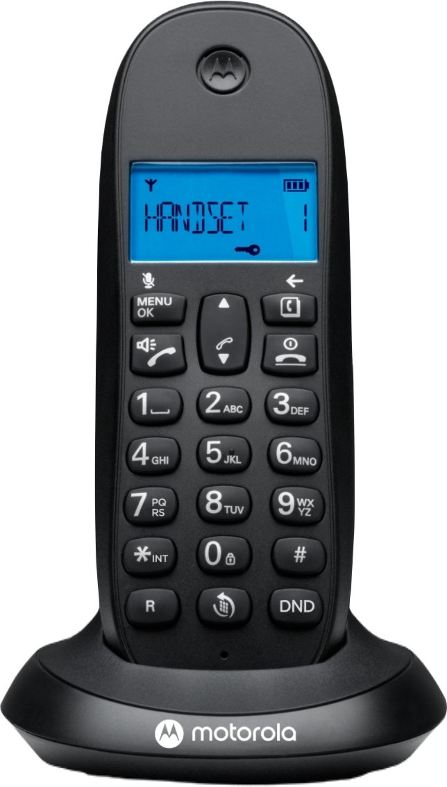 Р/Телефон Dect Motorola C1001CB+ черный АОН
