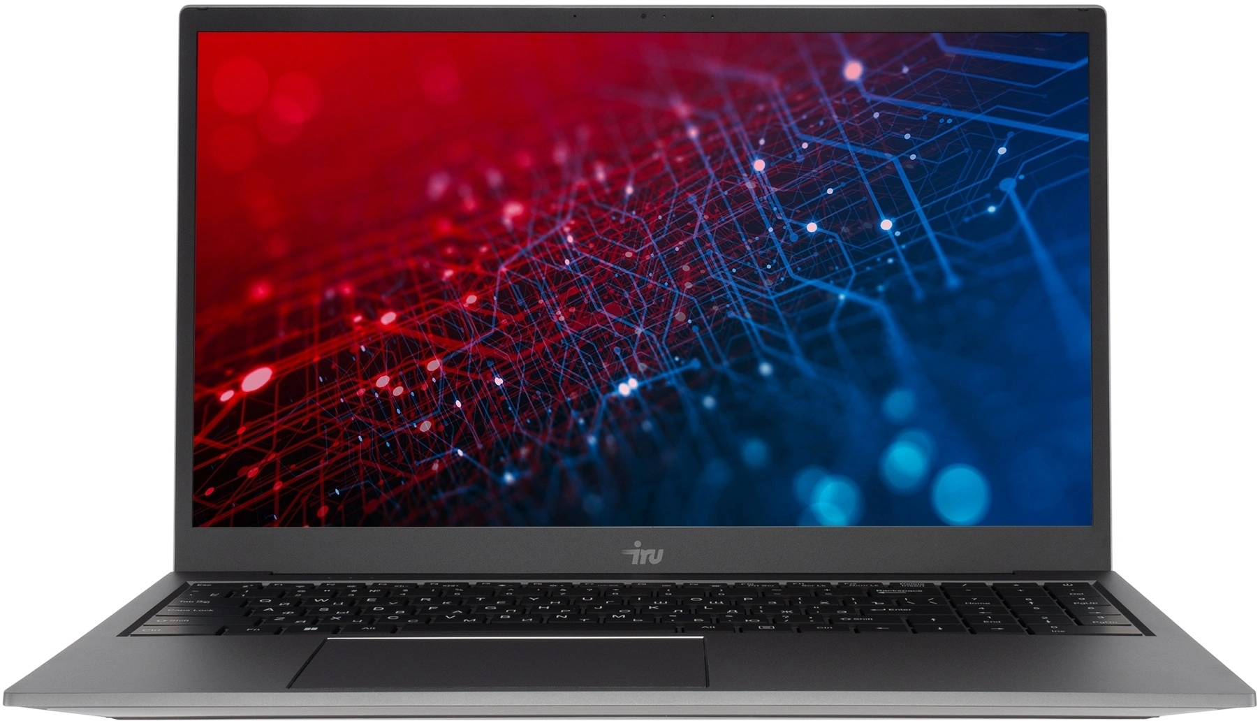 Ноутбук IRU Planio 15INPR N-series N100 16Gb SSD512Gb Intel UHD Graphics 15.6" IPS FHD (1920x1080) без ОС grey WiFi BT Cam 5000mAh (2081105)