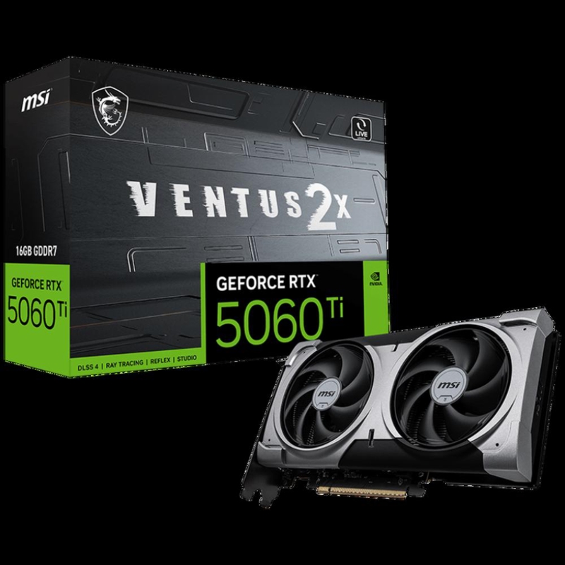 MSI RTX 5060 Ti 16G VENTUS 2X PLUS