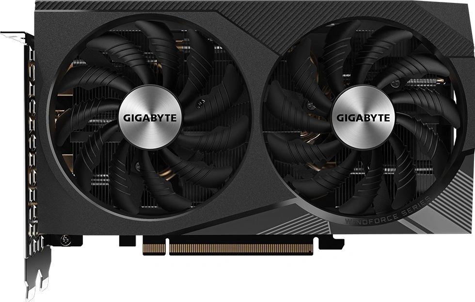 Видеокарта Gigabyte PCI-E 4.0 GV-N3060WF2-12GD 2.0 NVIDIA GeForce RTX 3060 12Gb 192bit GDDR6 1792/15000 HDMIx2 DPx2 HDCP Ret