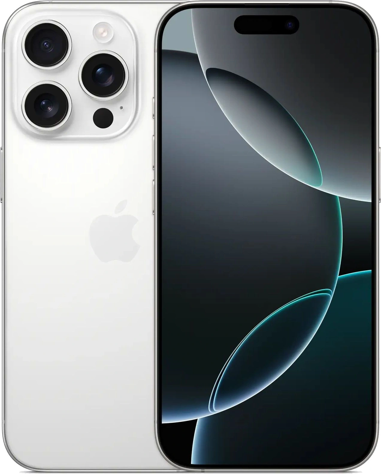 Смартфон Apple A3293 iPhone 16 Pro 128Gb белый титан моноблок 3G 4G 1Sim 6.3" 1206x2622 iOS 18 48Mpix 802.11 a/b/g/n/ac/ax/be NFC GPS Protect