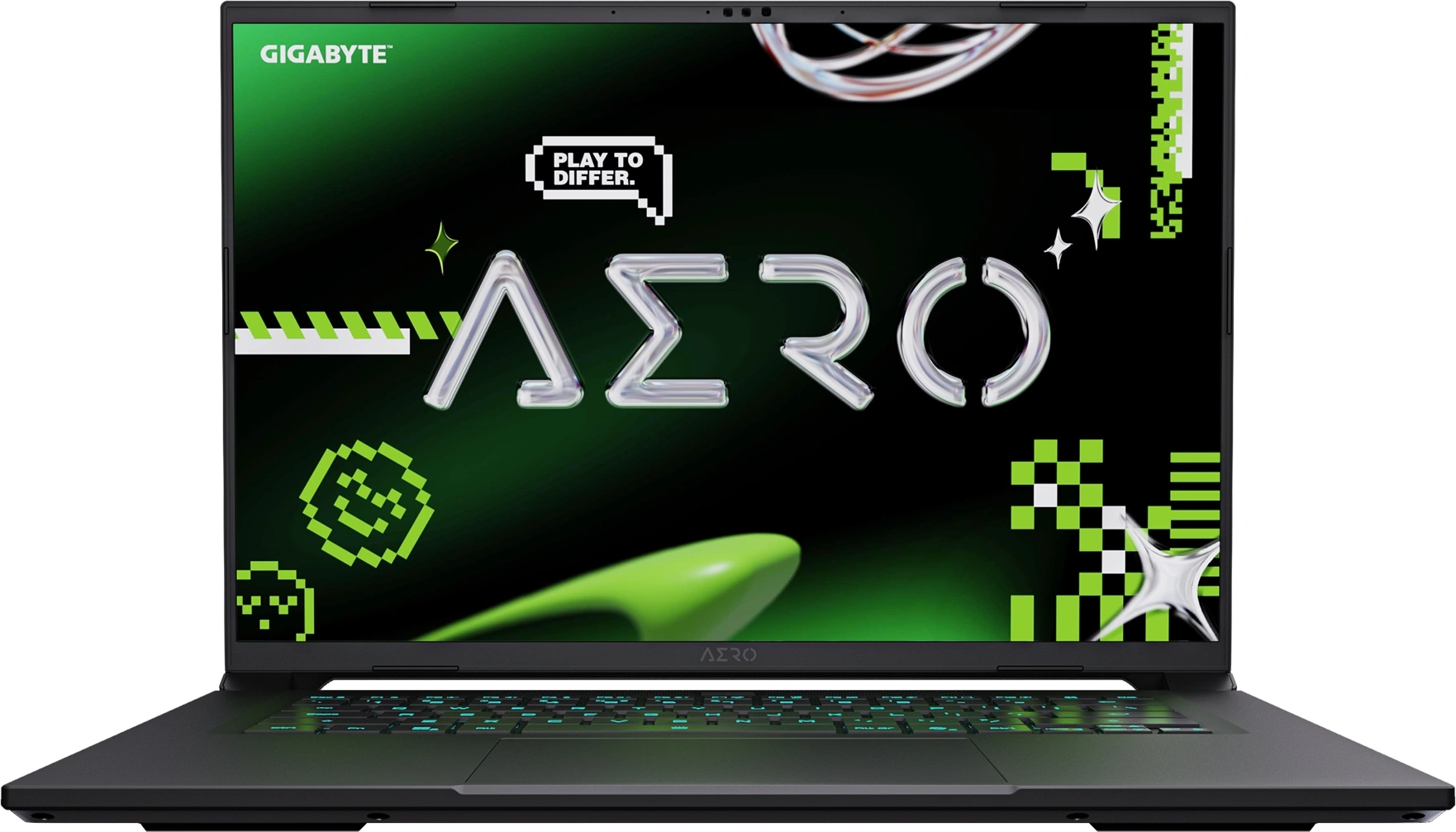 Ноутбук Gigabyte Aero X16 1VH Ryzen AI 7 350 32Gb SSD1Tb NVIDIA GeForce RTX5060 8Gb 16" IPS QHD+ (2560x1600) без ОС grey WiFi BT Cam (1VH93KZC64AD)