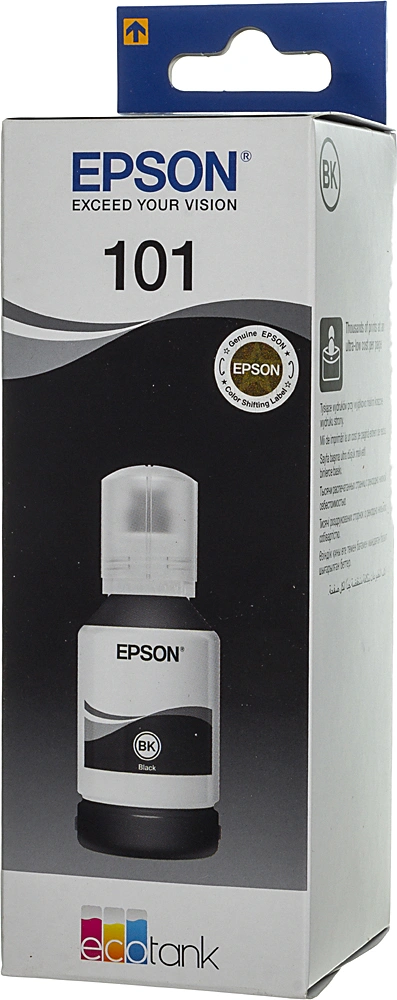 Чернила Epson 101 C13T03V14A черный 127мл для Epson L4150/L4160/L6160/L6170