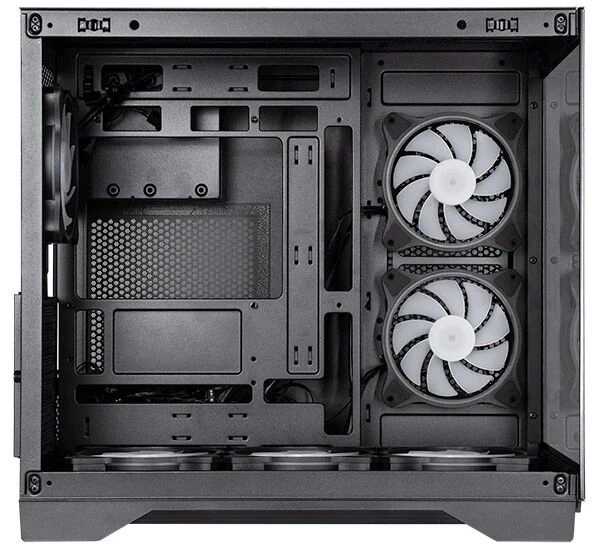 Корпус Chieftec Visio черный без БП ATX 9x120mm 2x140mm 1xUSB3.1 audio bott PSU