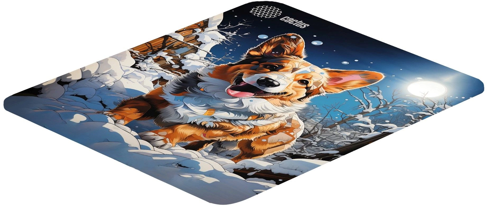 Коврик для мыши Cactus Corgi рисунок 300x250x3мм (CS-MP-D13M)
