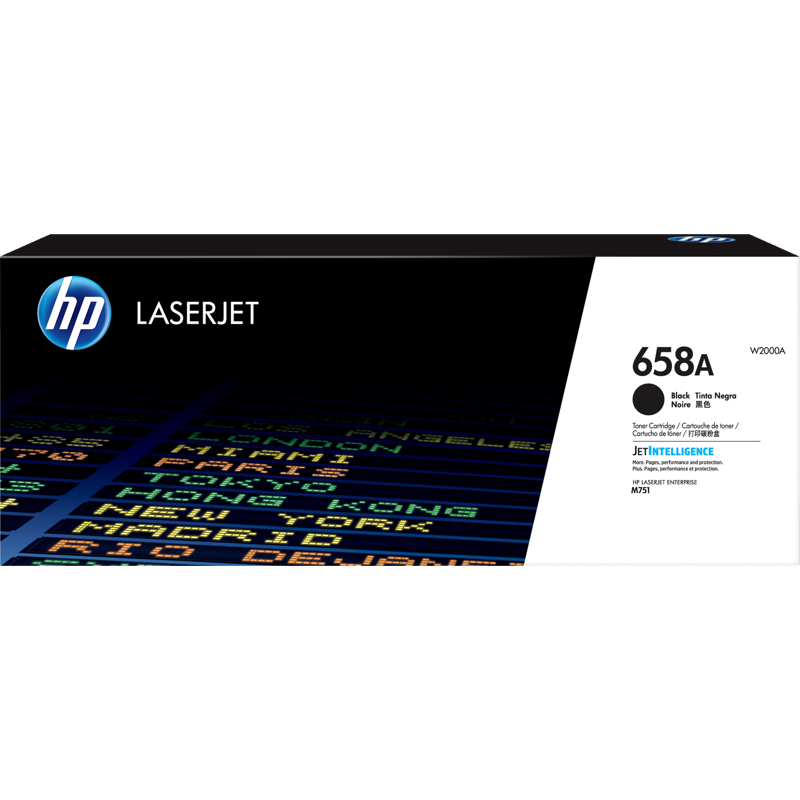 HP 658A Black Original LaserJet Toner Cartridge (W2000A)