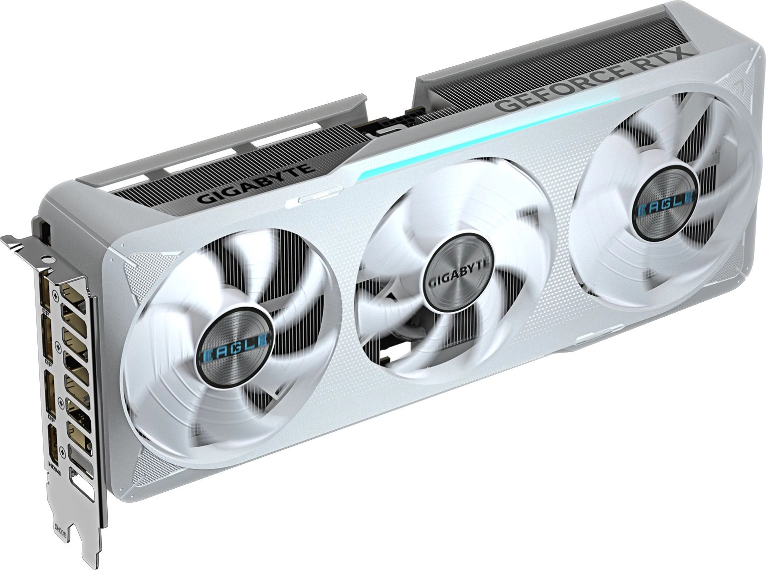 Видеокарта Gigabyte PCI-E 5.0 GV-N5070EAGLEOC ICE-12GD 1.0 NVIDIA GeForce RTX 5070 12Gb 192bit GDDR7 2587/28000 HDMIx1 DPx3 HDCP Ret