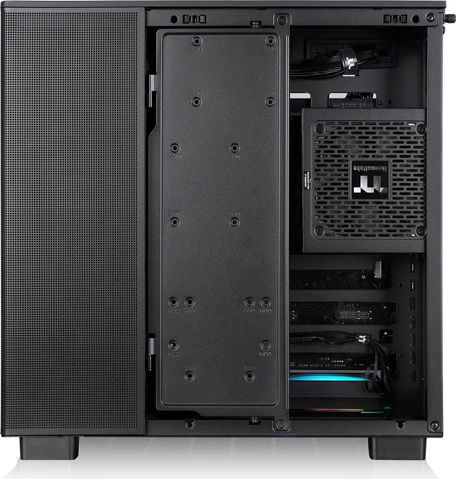Корпус Thermaltake View 380 XL WS ARGB черный без БП ATX 5x120mm 2x140mm 2xUSB3.0 audio bott PSU