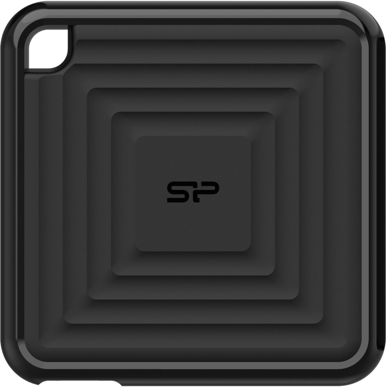 Накопитель SSD Silicon Power USB-C 512Gb SP512GBPSDPC60CK PC60 1.8" черный