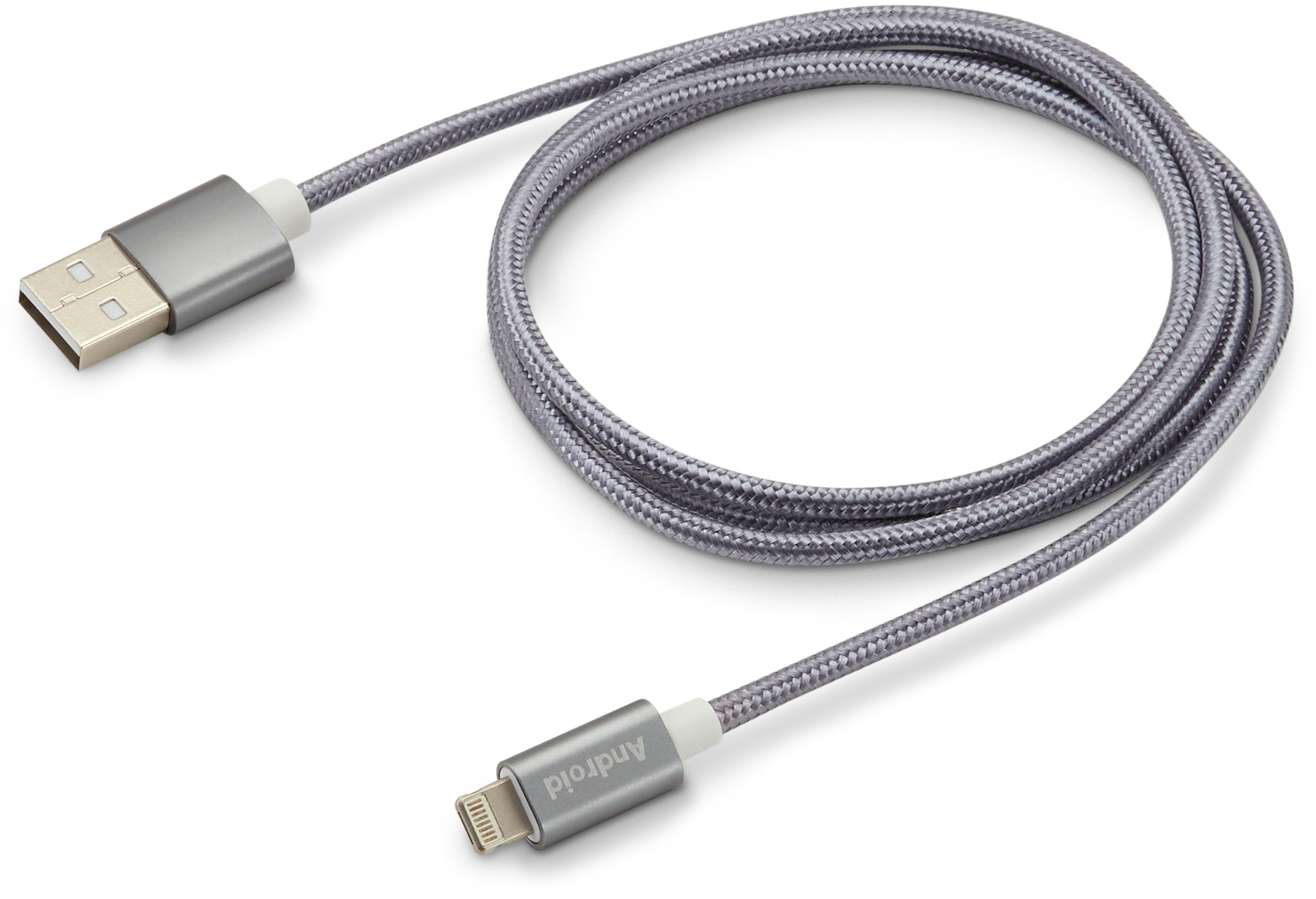 Кабель Buro BHP LGHT+MCR USB (m)-Lightning (m)/micro USB (m) 1м серый