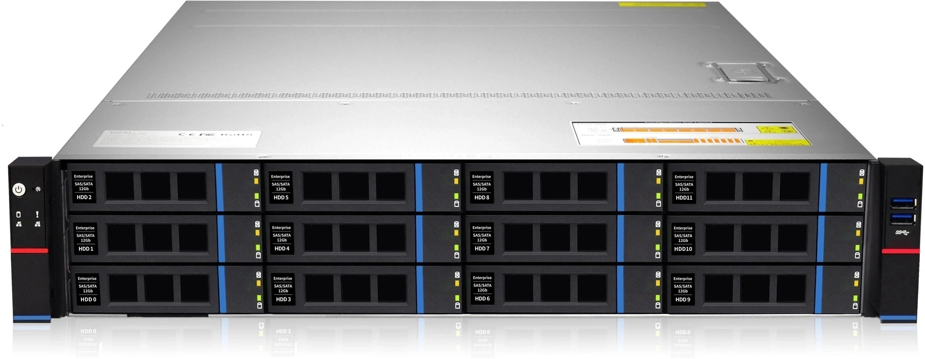 Сервер IRU Rock G2212IG3 2x4314 2x32Gb 9361-8I AST2500 2xGigEth 2x1600W w/o OS (2147191)