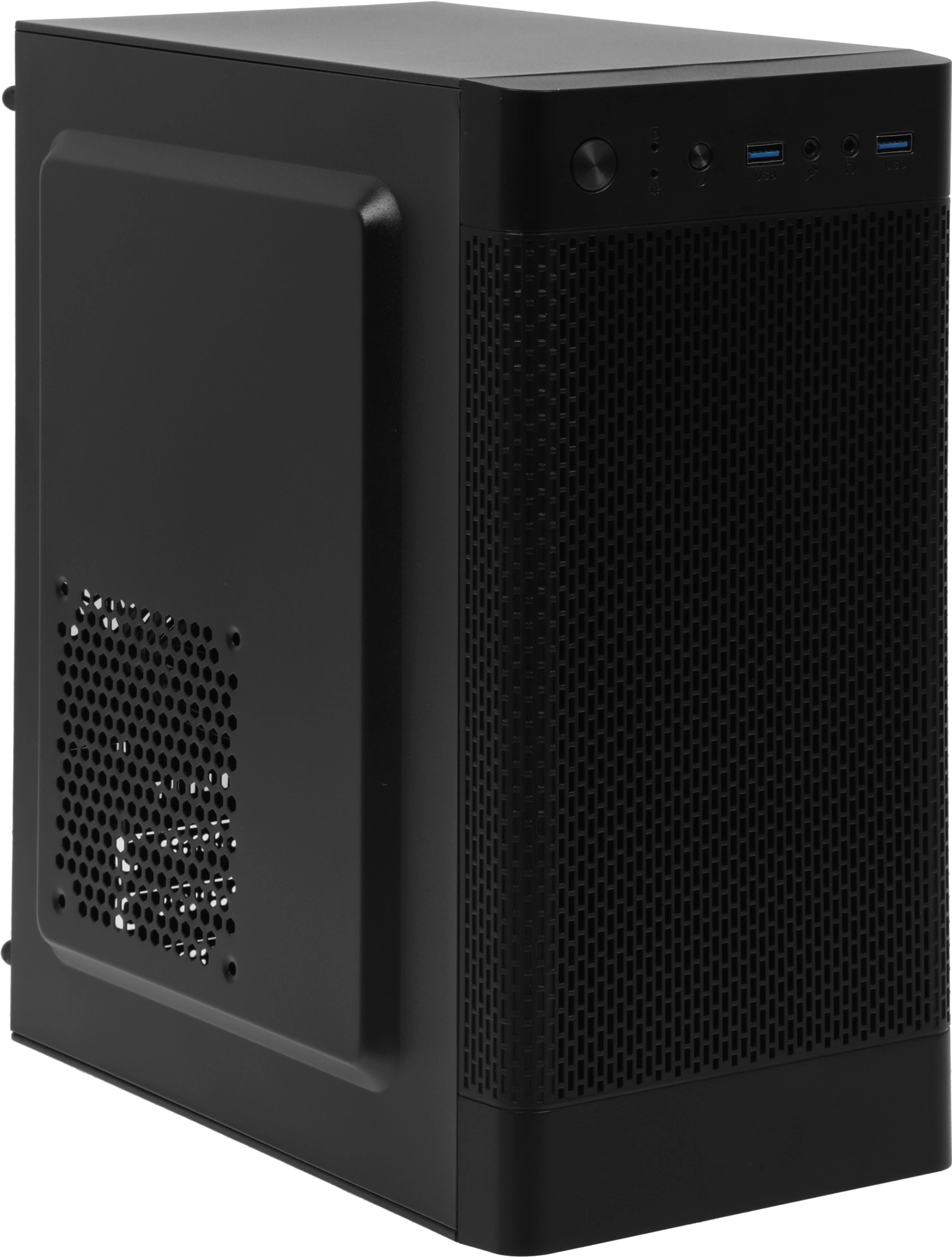 Корпус Accord Q03B черный без БП mATX 2xUSB3.0 audio
