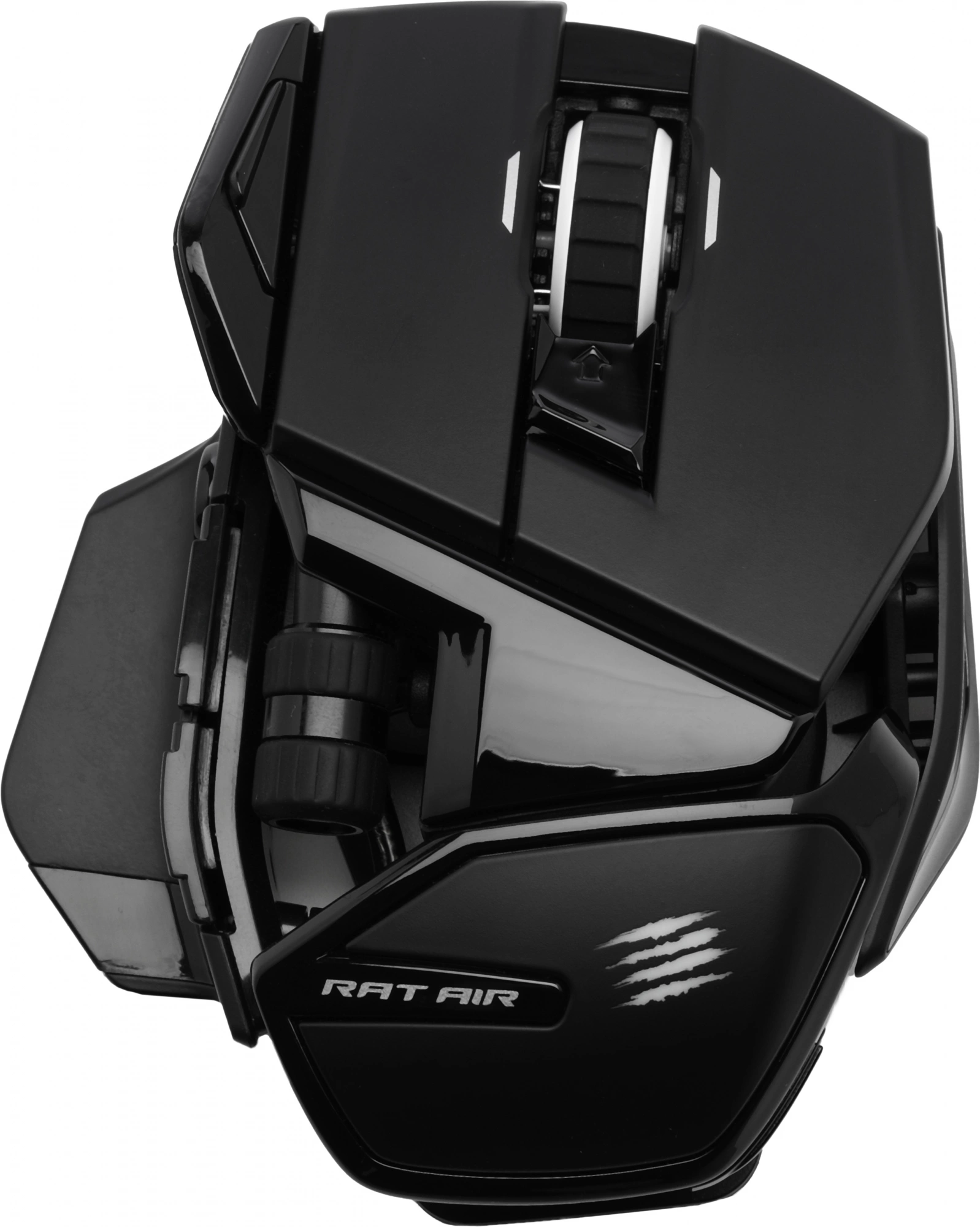 Мышь Mad Catz R.A.T. AIR черный оптическая 12000dpi беспров. USB 11but (MR04DHAMBL000-0)