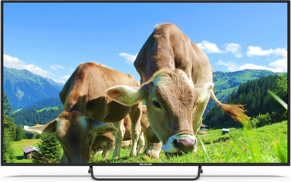 Телевизор LED PolarLine 65" 65PU51TC-SM черный 4K Ultra HD 60Hz DVB-T DVB-T2 DVB-C DVB-S2 WiFi Smart TV (RUS)