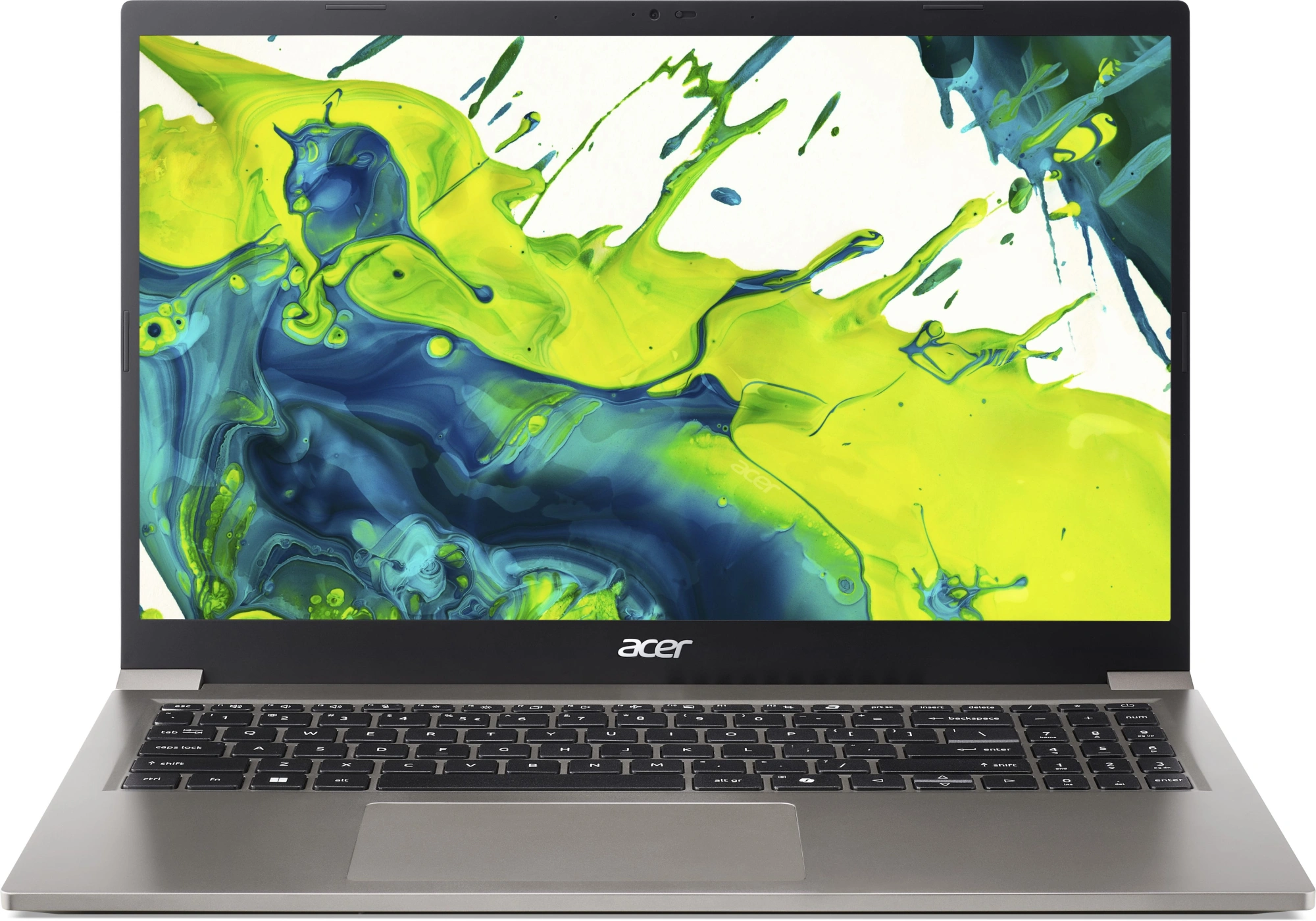 Ноутбук Acer Aspire Lite AL15-33P-38AY Core 3 N355 16Gb SSD512Gb Intel Graphics 15.6" IPS FHD (1920x1080) без ОС grey WiFi BT Cam (NX.D62CD.002)