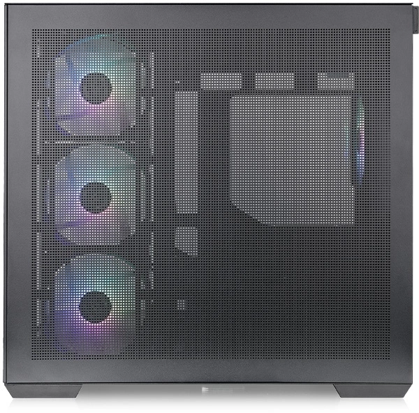 Корпус Thermaltake View 380 TG ARGB черный без БП ATX 6x120mm 2x140mm 1x200mm 2xUSB3.0 audio bott PSU