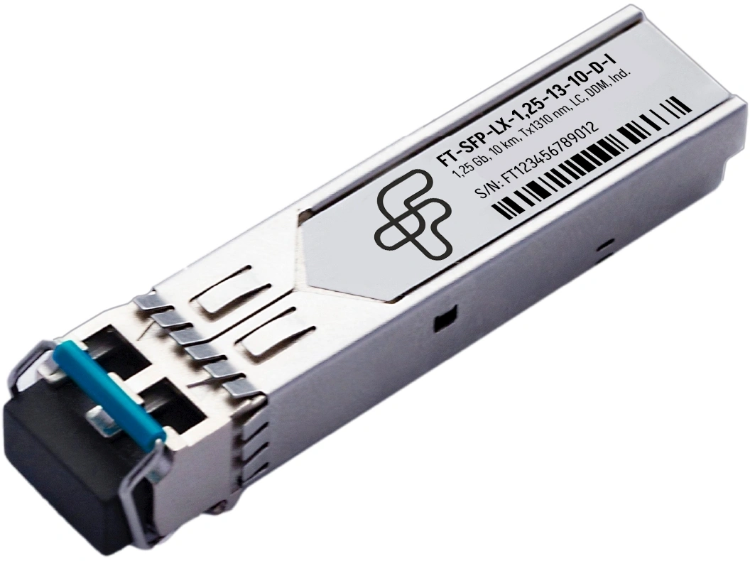 Трансивер Future Technologies FT-SFP-LX-1,25-13-10-D-I оптич. SFP SM 1.25Гбит/с Tx:1310нм до 10км